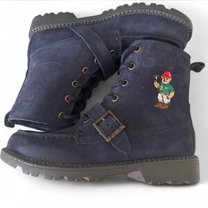 Polo by Ralph Lauren Kids Dark Blue Character Boots